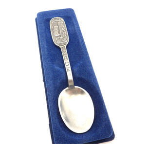 Haugrud Norway Pewter Collector Spoon 177 Made in Norway Original Package VTG